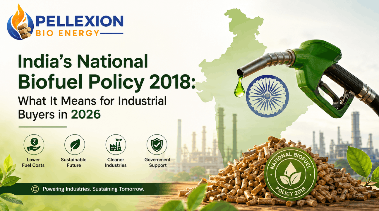 India National Biofuel Policy 2018 – Impact on Industrial Buyers 2026 | Pellexion Bio Energy