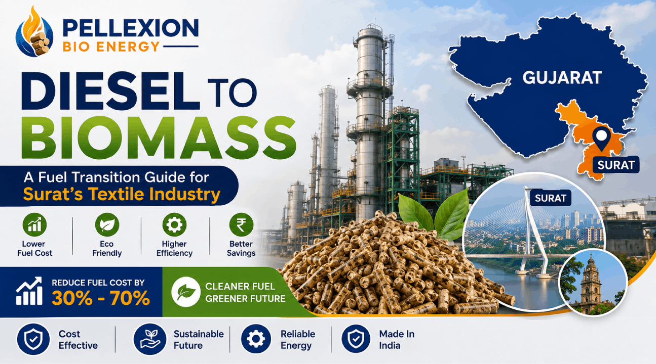 Diesel to Biomass: A Fuel Transition Guide for Surat’s Textile Industry