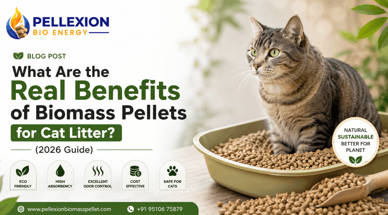 What Are the Real Benefits of Biomass Pellets for Cat Litter?