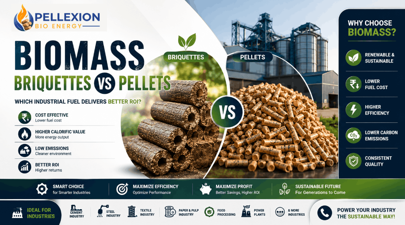 Biomass Briquettes vs Pellets: Which Industrial Fuel Delivers Better ROI?